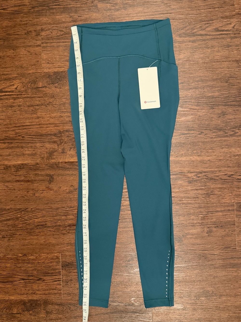 Lululemon Athletica Swift Speed HR 28” Tight Brushed Luxtreme GRNJ NWT size 6 - Picture 7 of 13